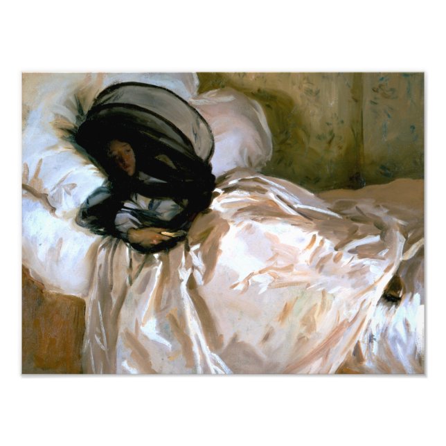 John Singer Sargent - Mosquito Net Fototryck (Framsidan)