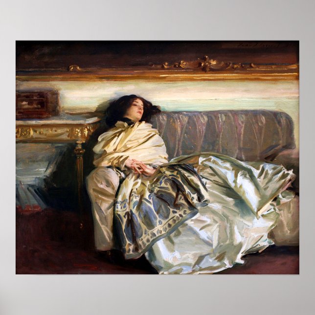 John Singer Sargent Nonchaloir Poster (Framsidan)
