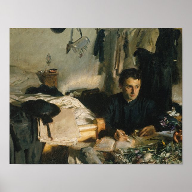 John Singer Sargent - Padre Sebastiano Poster (Framsidan)