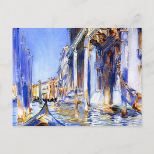 John Singer Sargent Rio dell'Angelo Venice Vykort