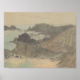 John Singer Sargent - Rocky Kusten Poster