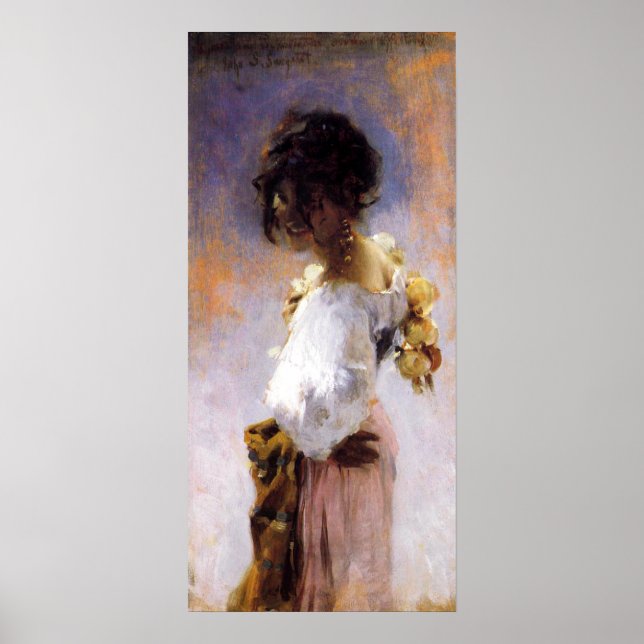 John Singer Sargent Rosina Poster (Framsidan)