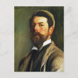 John Singer Sargent- Self-Porträtt Vykort