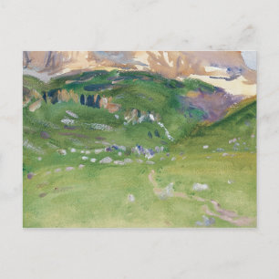 John Singer Sargent - Sellar Alp, Dolomites Vykort