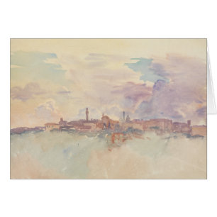 John Singer Sargent - Siena Hälsningskort