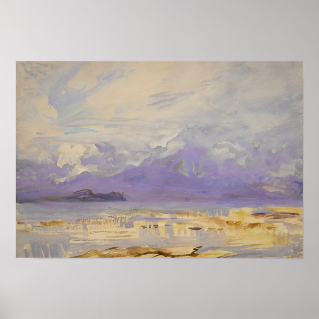 John Singer Sargent - Sirmione Poster (Framsidan)