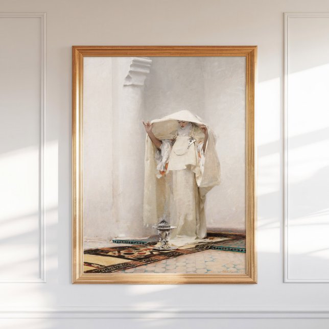 John Singer Sargent Smoke of Ambergris Painting Poster (Skapare uppladdad)