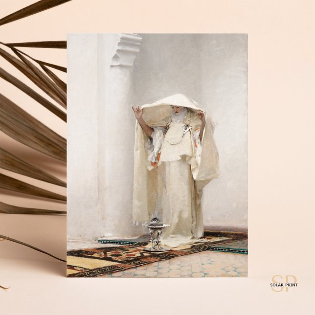 John Singer Sargent Smoke of Ambergris Painting Vykort (Skapare uppladdad)