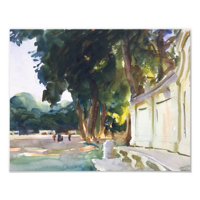 John Singer Sargent - Spain Midday, Aranjuez Fototryck (Framsidan)