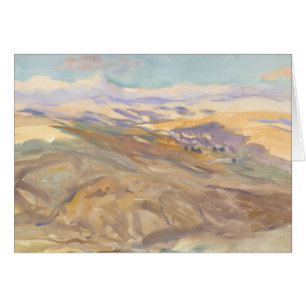 John Singer Sargent - Sunset Hälsningskort