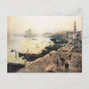 John Singer Sargent - Venedig i dåligt väder Vykort