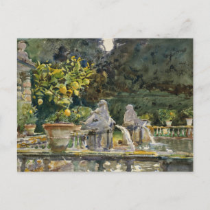 John Singer Sargent - Villa di Marlia, Lucca Vykort