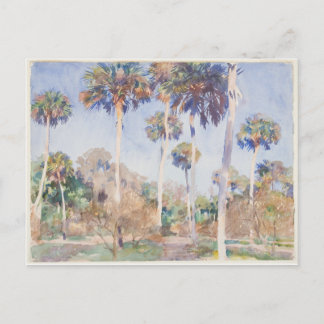 John Singer Sargent Watercolor - Handflatan Vykort