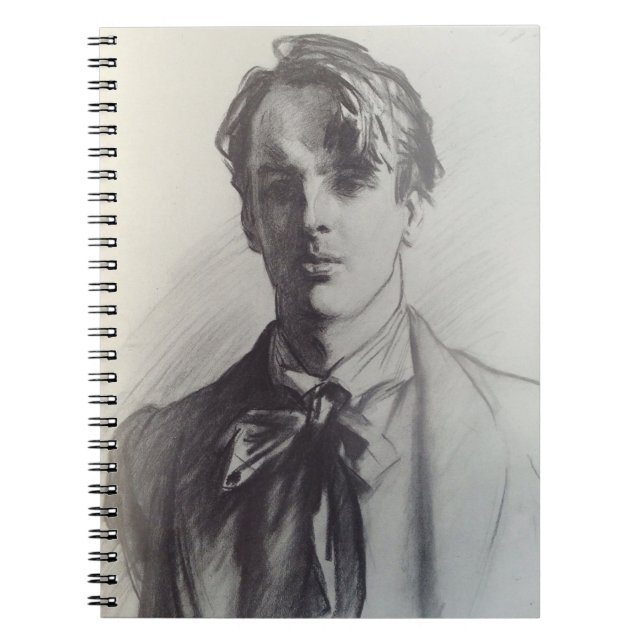John Singer Sargent: William Butler Yeats Anteckningsbok (Framsidan)