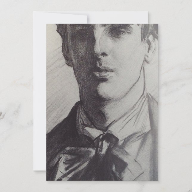 John Singer Sargent: William Butler Yeats Inbjudningar (Framsida)