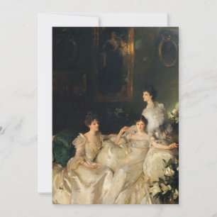 John Singer Sargent - Wyndham Sisters Tack Kort
