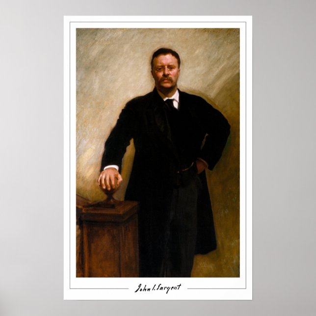 John Singer Sargent Zedign Art Poster #13 (Framsidan)