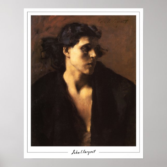 John Singer Sargent Zedign Art Poster #130 (Framsidan)