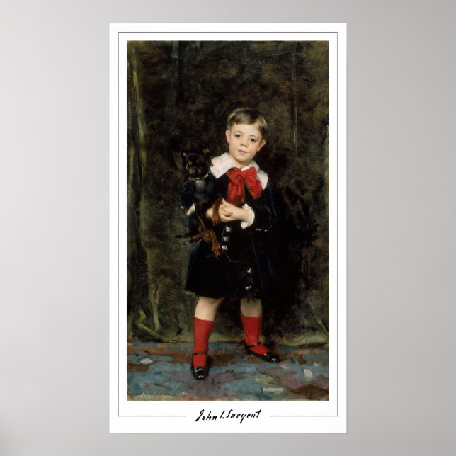 John Singer Sargent Zedign Art Poster #14 (Framsidan)