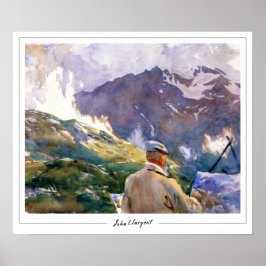 John Singer Sargent Zedign Art Poster #174-2