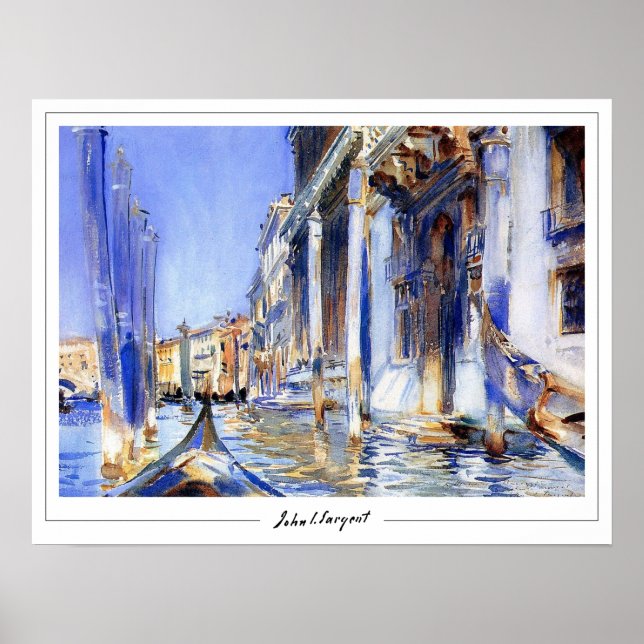 John Singer Sargent Zedign Art Poster #288 (Framsidan)