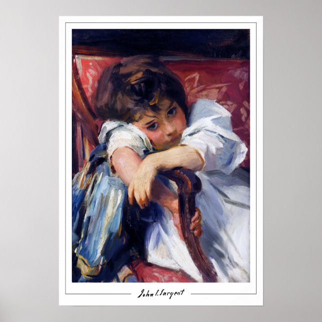 John Singer Sargent Zedign Art Poster #302 (Framsidan)