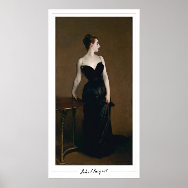 John Singer Sargent Zedign Art Poster #62-2 (Framsidan)