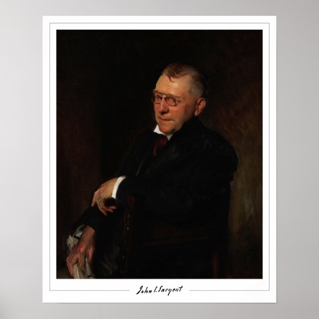 John Singer Sargent Zedign Art Poster nr 19 (Framsidan)