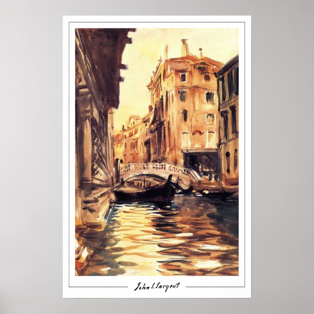 John Singer Sargent Zedign konstaffisch #133 Poster (Framsidan)