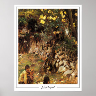 John Singer Sargent Zedign konstaffisch #20-2 Poster