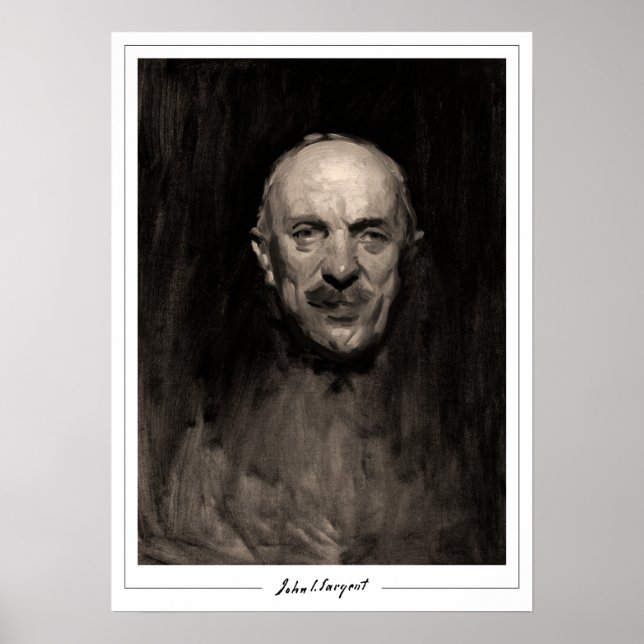 John Singer Sargent Zedign konstaffisch #283-2 Poster (Framsidan)