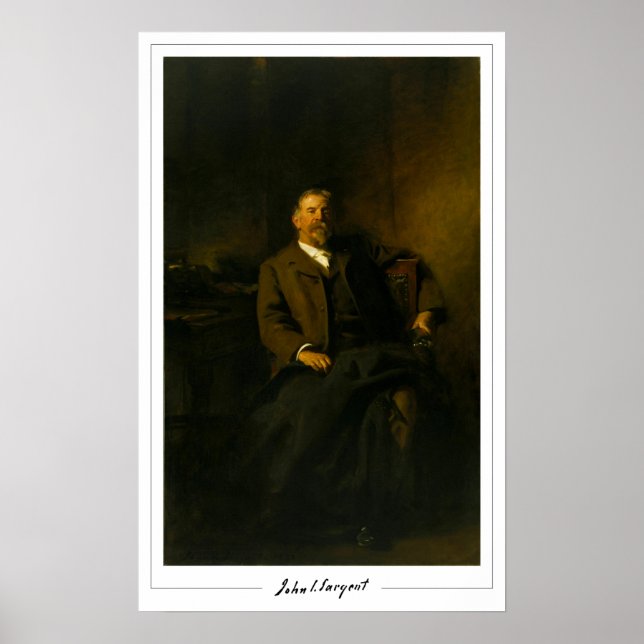 John Singer Sargent Zedign konstaffisch #466-2 Poster (Framsidan)