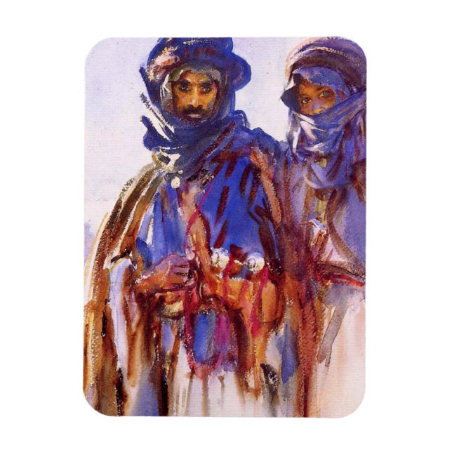 John Singer Sargents Bedouins Magnet (Vertikal)