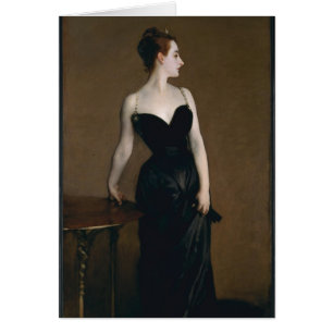 John Singer Sargents Porträtt i Madame X OBS Kort