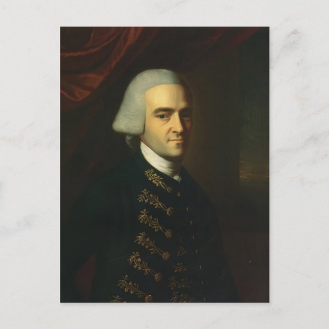 John Singleton Copley- John Hancock Vykort (Framsida)