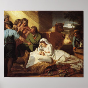 JOHN SINGLETON COPLEY-THE NATIVITY PRINT POSTER