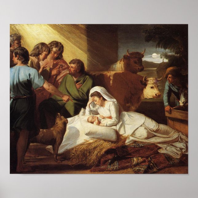JOHN SINGLETON COPLEY-THE NATIVITY-PRINT POSTER (Framsidan)