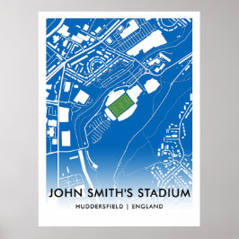 John Smiths Stadium Poster - Huddersfields hem