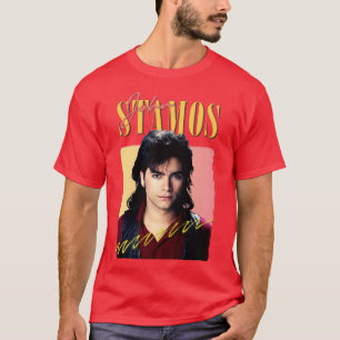 John Stamos 80s Aesthetic Design T Shirt
