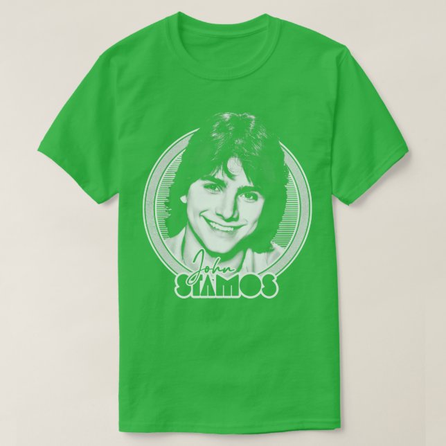 John Stamos Retro Fläkt Art 1 T Shirt (Design framsida)