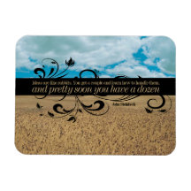 John Steinbeck Inspirational Quote "Ideas" Flexi