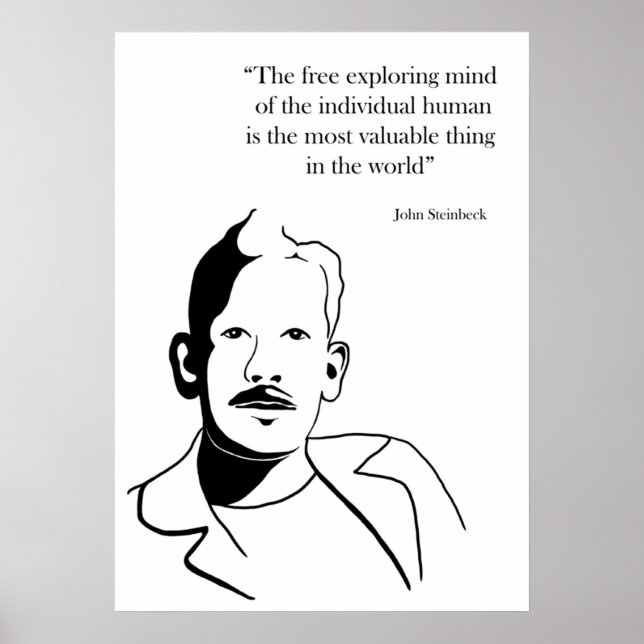John Steinbeck Poster (Framsidan)