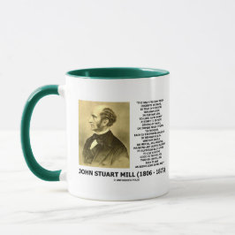 John Stuart mal frihet som långt förföljer den Kaffemugg