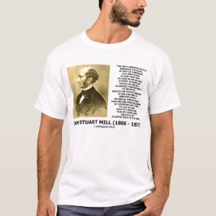 John Stuart mal frihet som långt förföljer den T Shirt