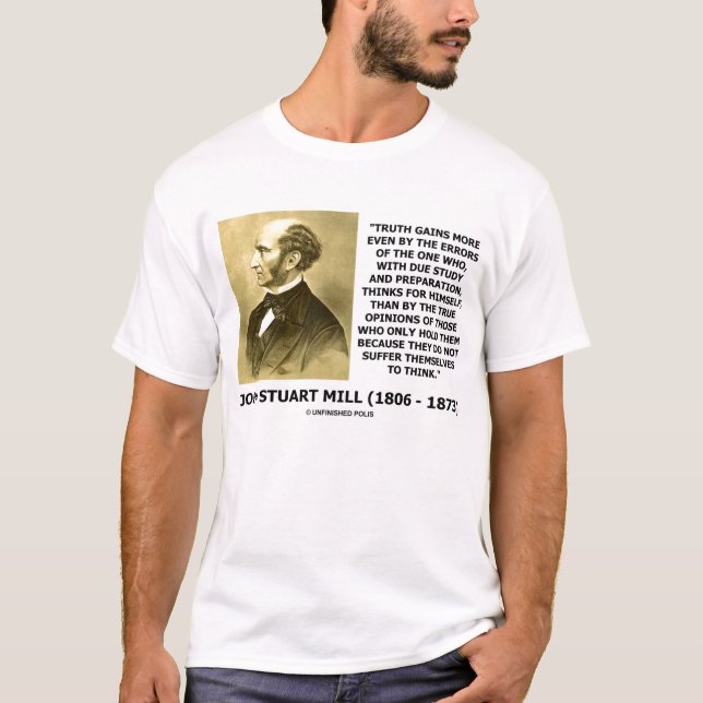 John Stuart mal sanningsaffärsvinster lider mer Tröja (Framsida)