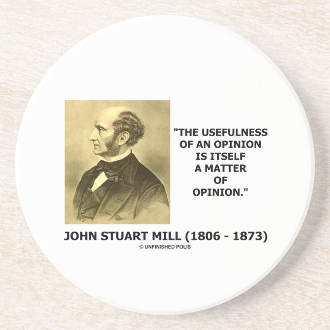 John Stuart mal Usefulness av ett Underlägg Sandsten (Framsidan)