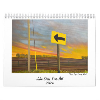 John Suess Fine Art 2024 Calendar Kalender