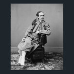 John Surratt Poster<br><div class="desc">Son till den påstådda Lincoln-konspiratorn Mary Surratt, John flydde från land i ett par år, som innefattade en period i Vatikanens tjänst i påvens zouavregim.</div>