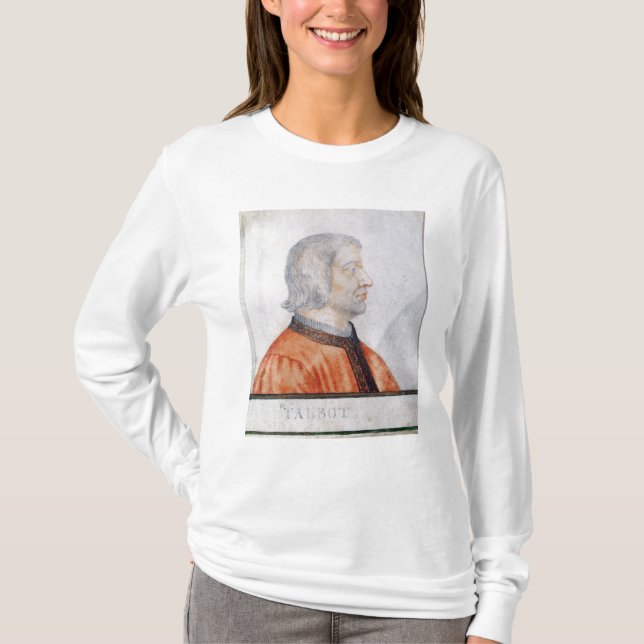 John Talbot 1st Earl av Shrewsbury Tee (Framsida)