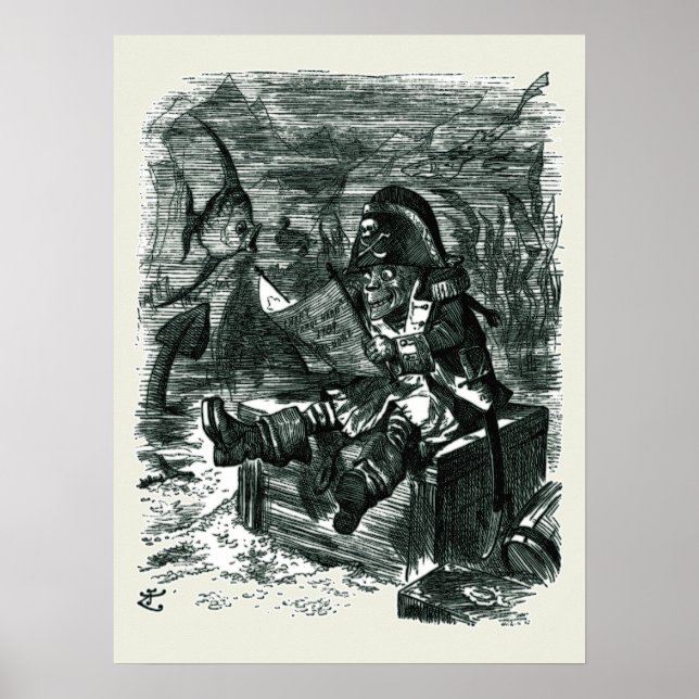 John Tenniel: Davy Jones Locker Poster (Framsidan)